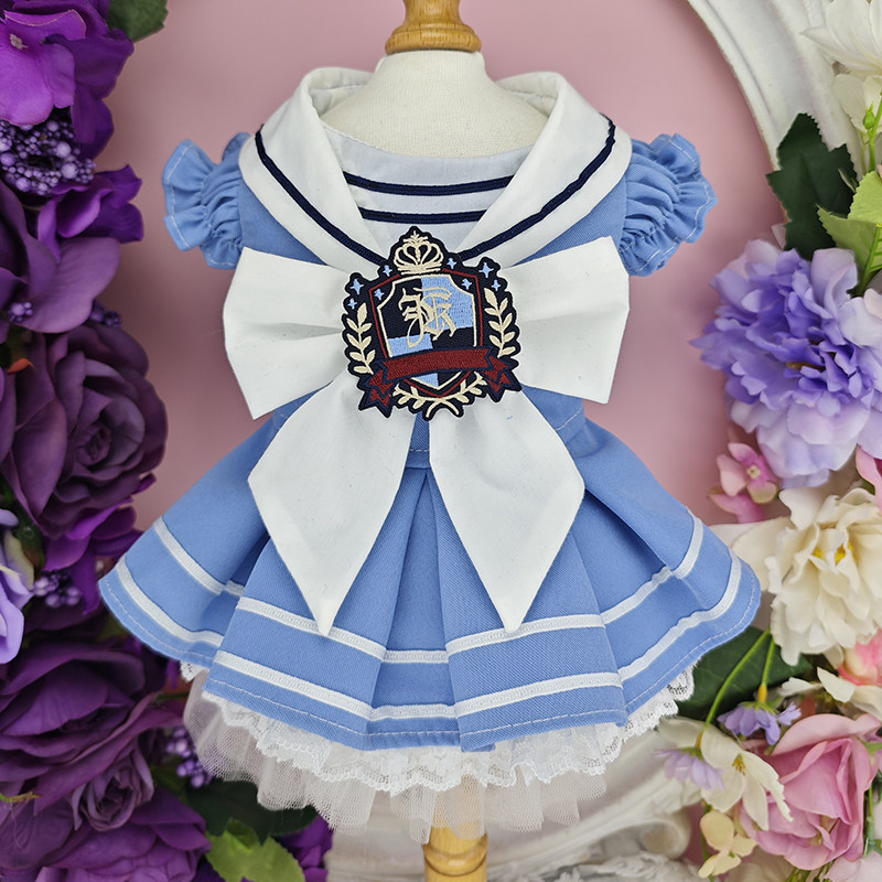 Sweet College Style Dress Pet  – Summer Clothing In French recenzja i cena