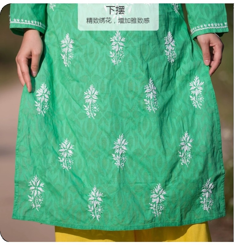 Women's Embroidered Kurti Indi – Summer Clothing Pakistan recenzja i cena
