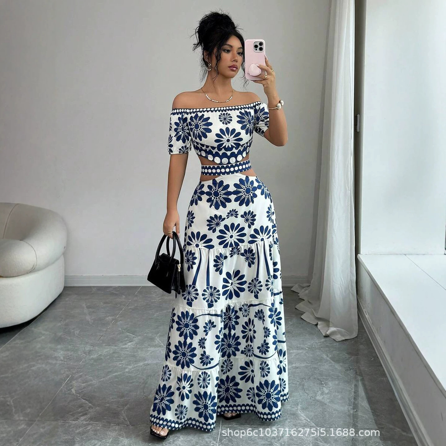 2026 Summer Outfit: Blue And W – Summer Clothing Layering recenzja i cena