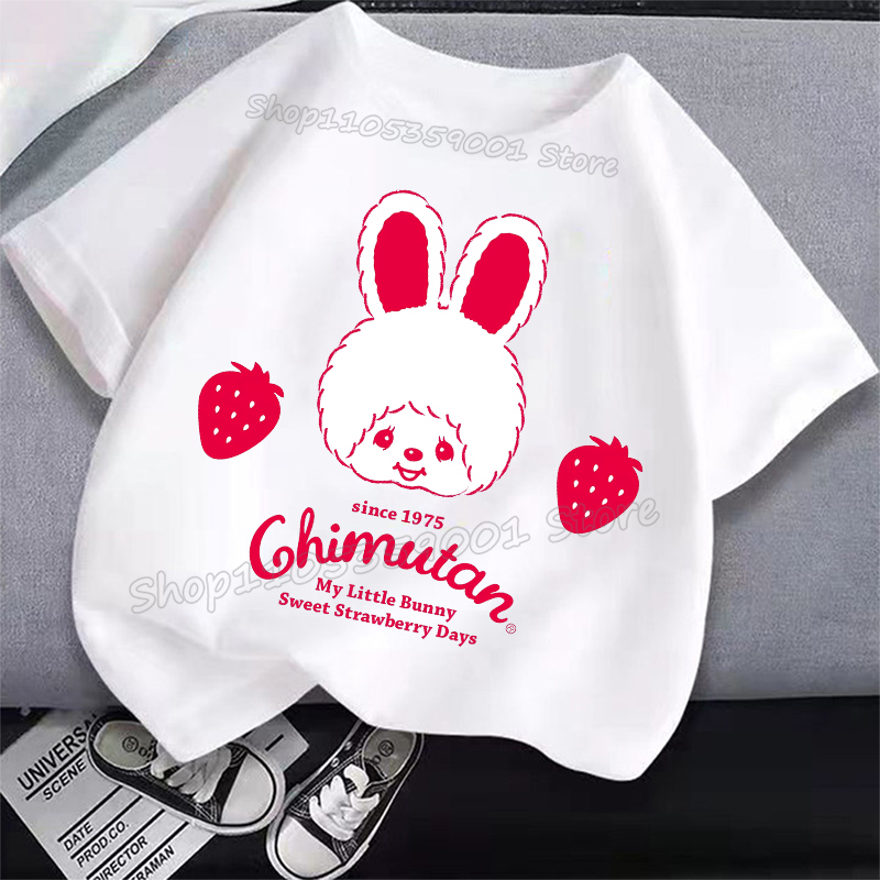 MONCHHICHI Short Sleeve T Shir – Summer Clothing Girls recenzja i cena