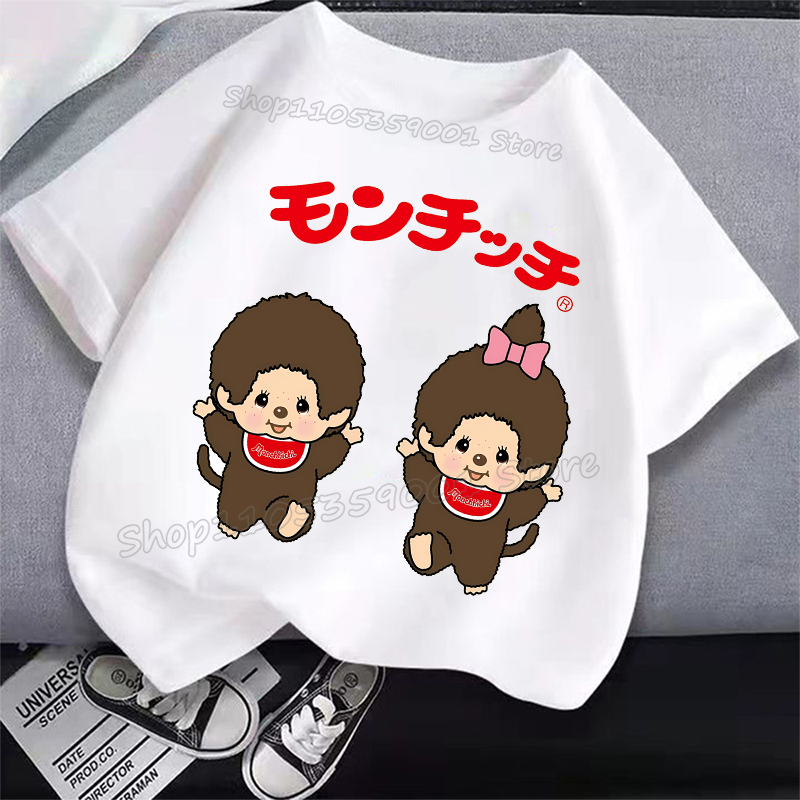 MONCHHICHI Short Sleeve T Shir – Summer Clothing Girls recenzja i cena