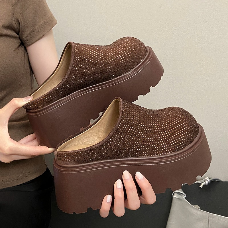 Mules Women's Shoes Wedge Casu – Summer Clothing Fabric recenzja i cena