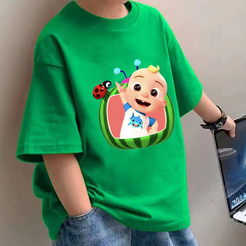 Cocomelons Baby T-Shirts Anime – Summer Clothing Girls recenzja i cena