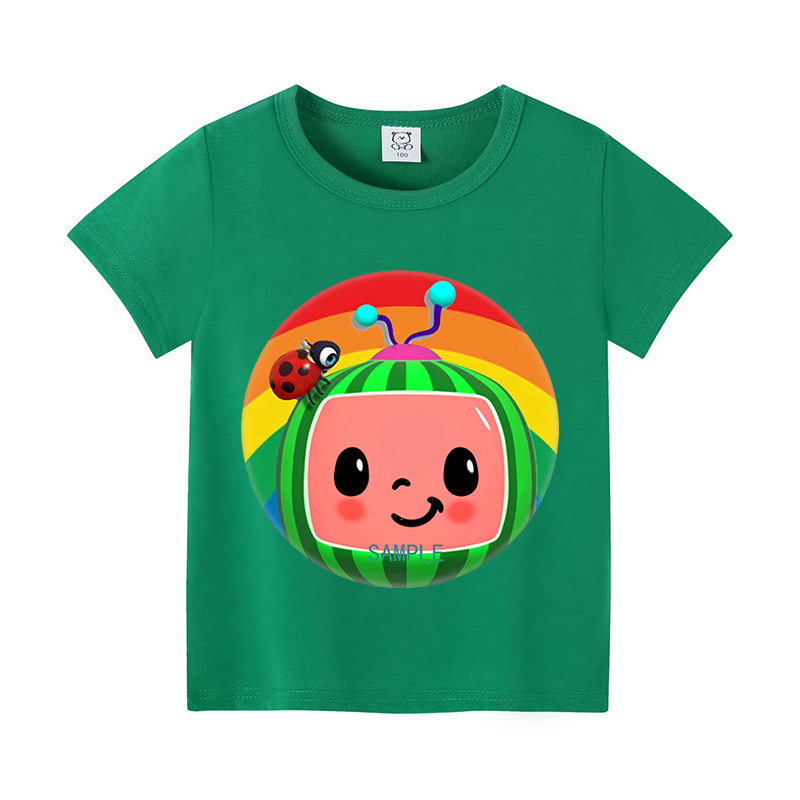 Cocomelons Baby T-Shirts Anime – Summer Clothing Girls recenzja i cena