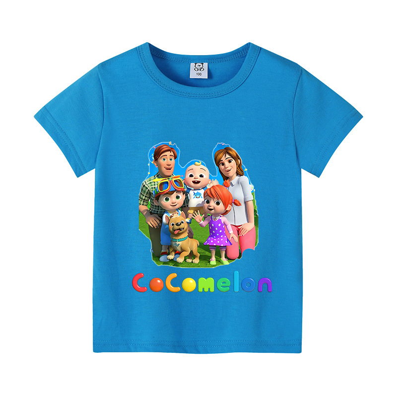 Cocomelons Baby T-Shirts Anime – Summer Clothing Girls recenzja i cena