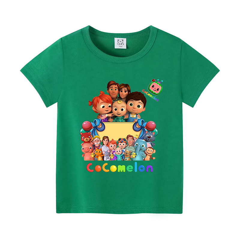 Cocomelons Baby T-Shirts Anime – Summer Clothing Girls recenzja i cena