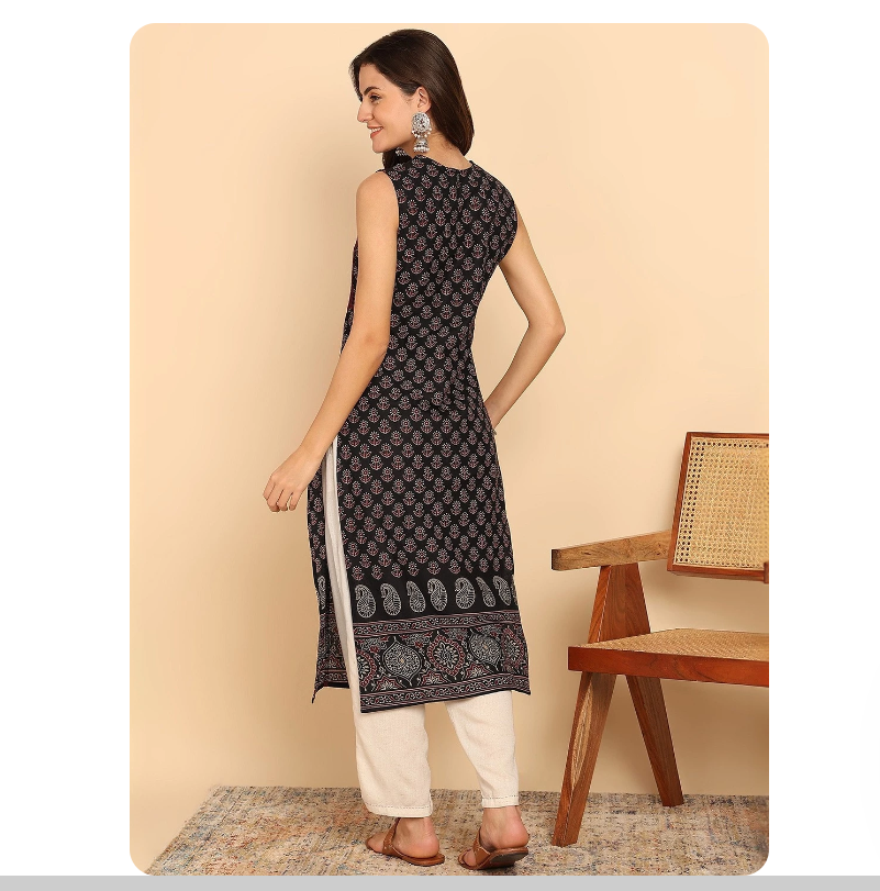 Indian ethnic style printed pu – Summer Clothing Pakistan recenzja i cena