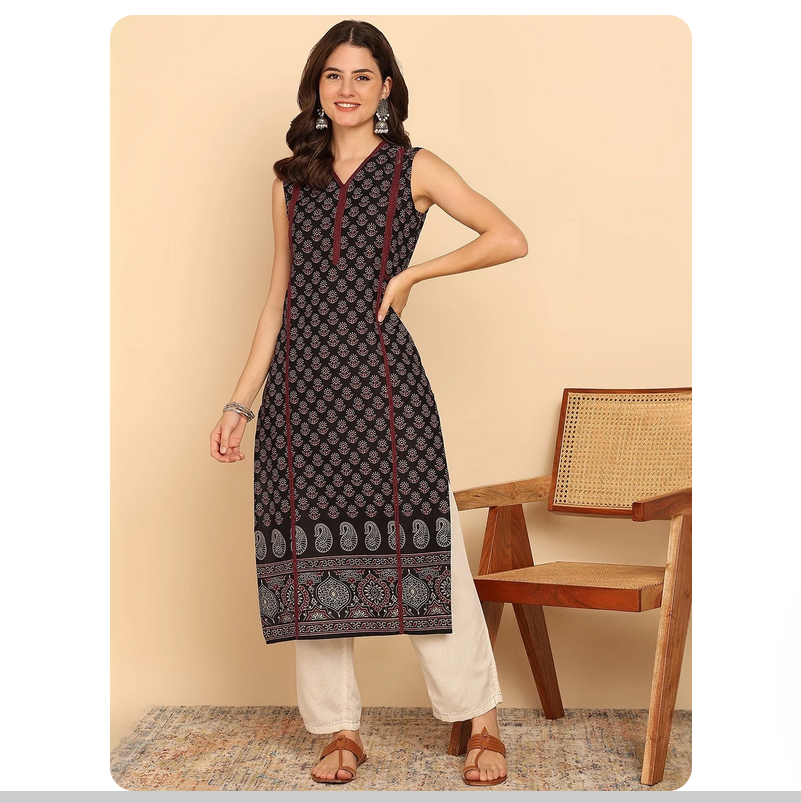 Indian ethnic style printed pu – Summer Clothing Pakistan recenzja i cena