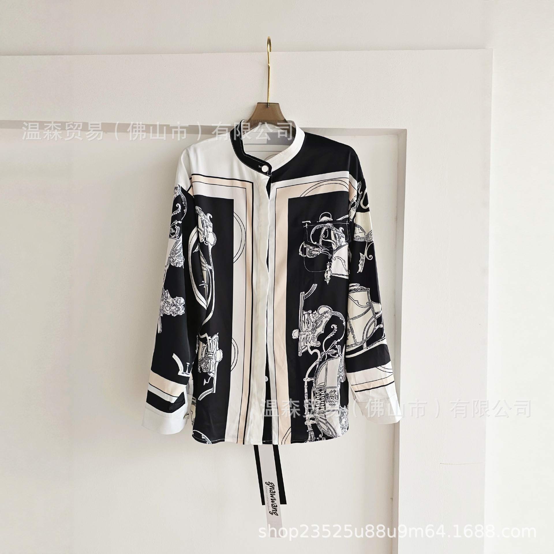 Baroque French O Neck Long Sle – Summer Clothing In French recenzja i cena